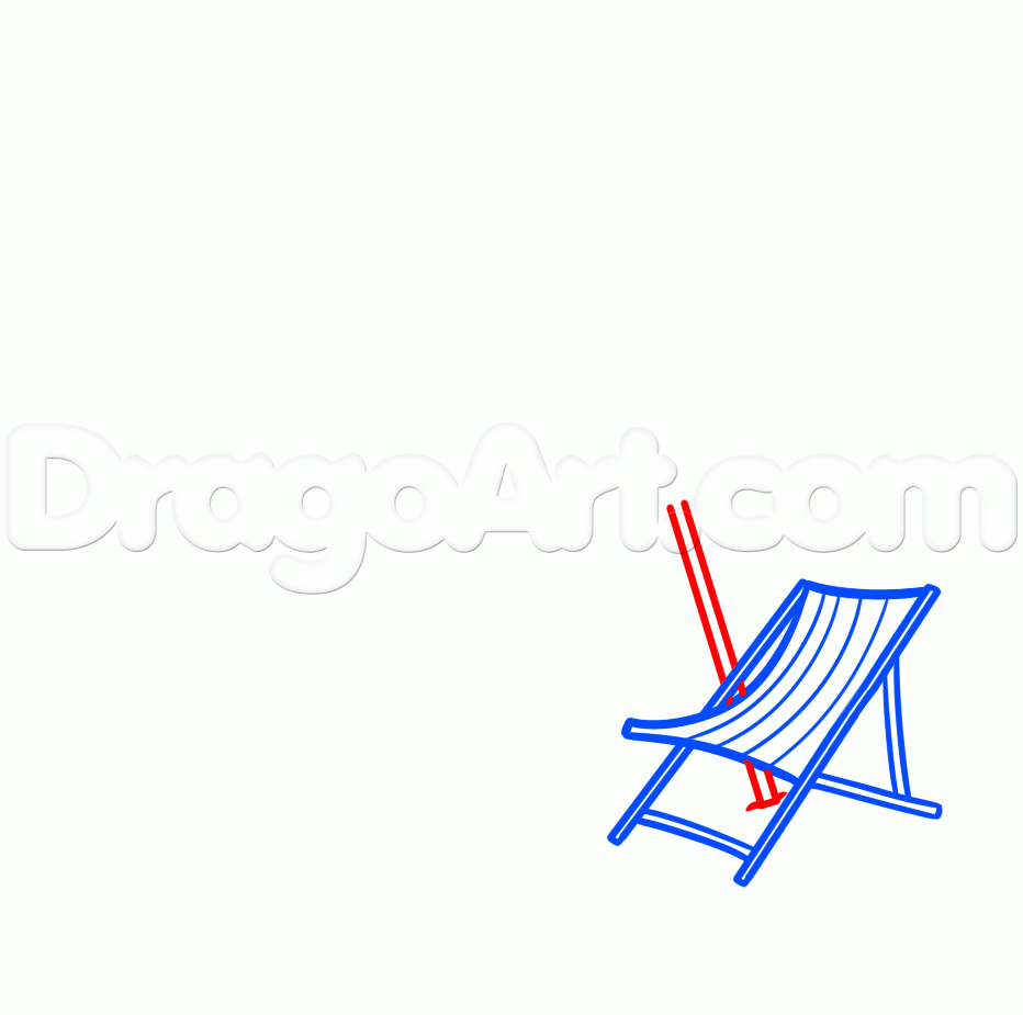 932x925 How To Draw A Beach Scene, Step