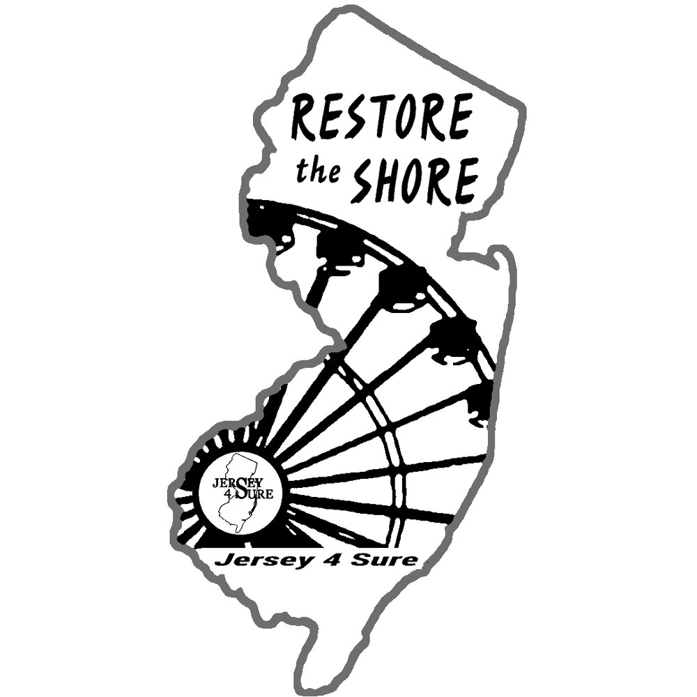 1000x1000 Restore The Shore Ferris Wheel Car Sticker