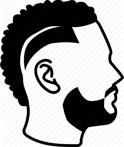 432x512 Collection Of Free Silhouette Drawing Curly Hair Download On Ui Ex