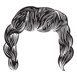 256x256 Short Curly Hair Icon