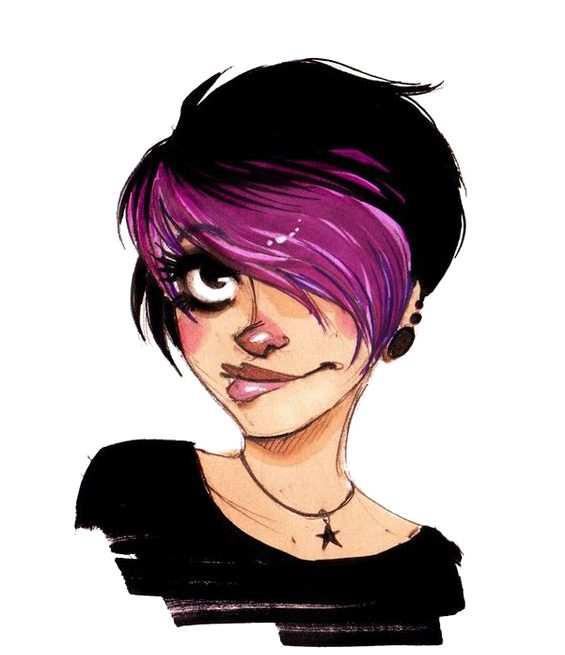 565x655 download bangs pixie cut hair girls transprent