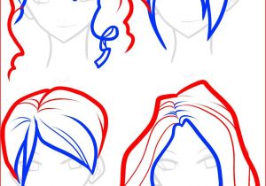 300x210 Anime Hair Drawing Tutorial Hair How To Draw