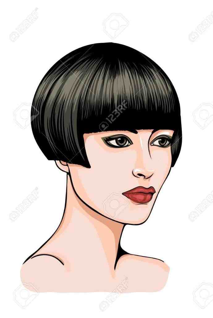 689x1027 Collection Of Free Haircut Clipart Short Hair Amusement Clipart