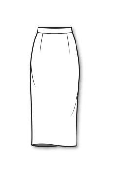 Short Skirt Drawing