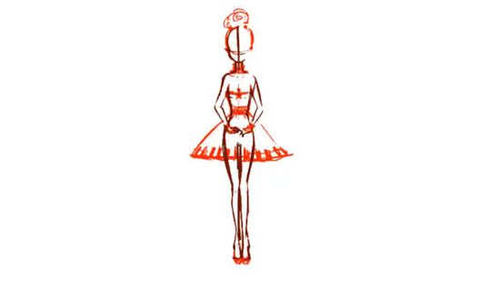 550x309 How To Draw Like A Fashion Designer Steps