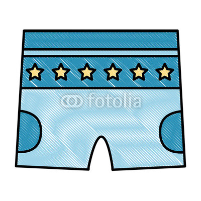 400x400 Clothes Shorts Pants For Baby Boy With Stars Vector Illustration
