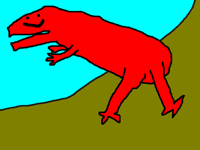 640x480 I Figured I Would Give This Whole Drawing Dinosaurs Thing A Shot