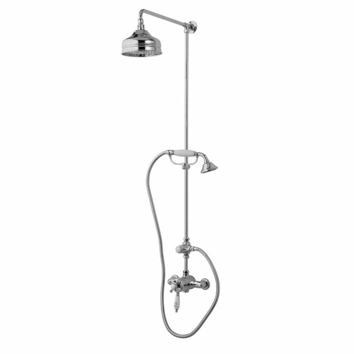 1200x1200 imperial westminster exposed shower kit with drench head