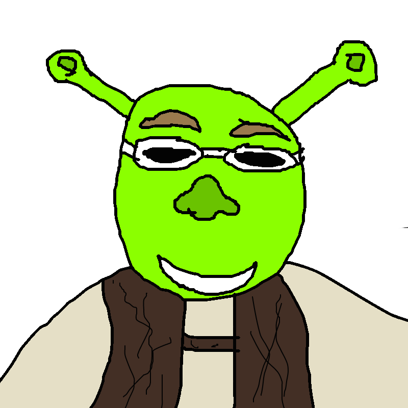 800x800 Shrek With Clout Glasses Nani