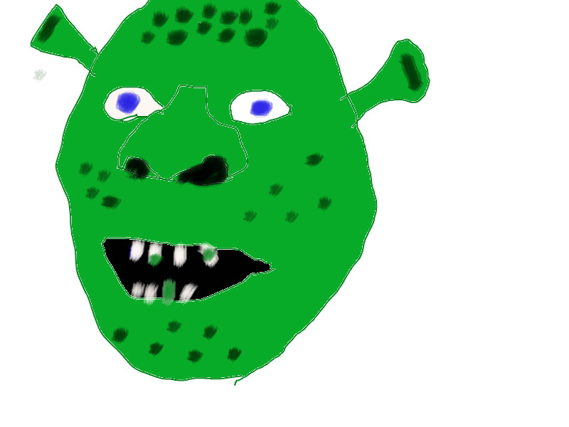800x600 Shrek A Fan Art Speedpaint Drawing