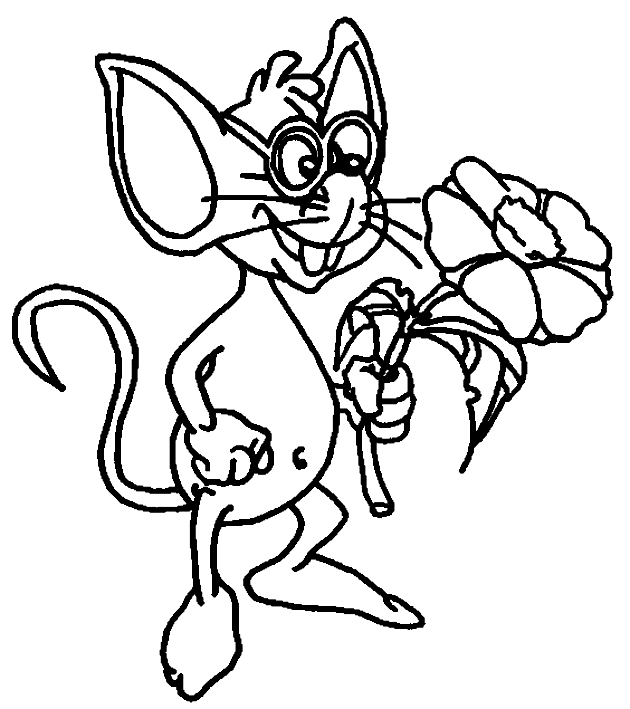 630x709 Drawing Alessandro The Friend Shrew Of Maya The Honey Bee Coloring