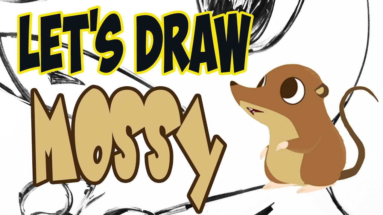 1280x720 Drawing Mossy From Puffin Rock