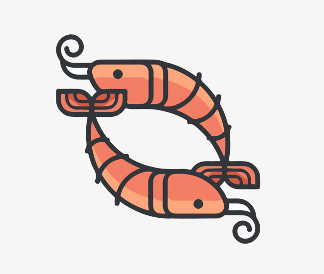 650x551 Cartoon Shrimp Vector, Cartoon Vector, Tray, Meat Png And Vector