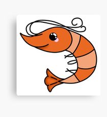210x230 Funny Shrimp Drawing Canvas Prints Redbubble