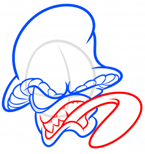 284x302 psychedelic shroom drawing, step