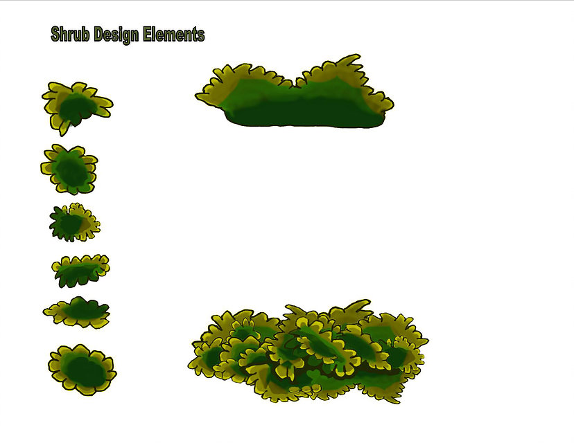 828x640 Drawing Shrubs Workshop