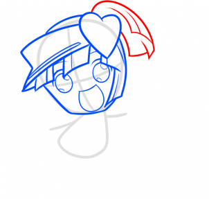 302x287 Drawing Printout How To Draw Ran From Shugo Chara