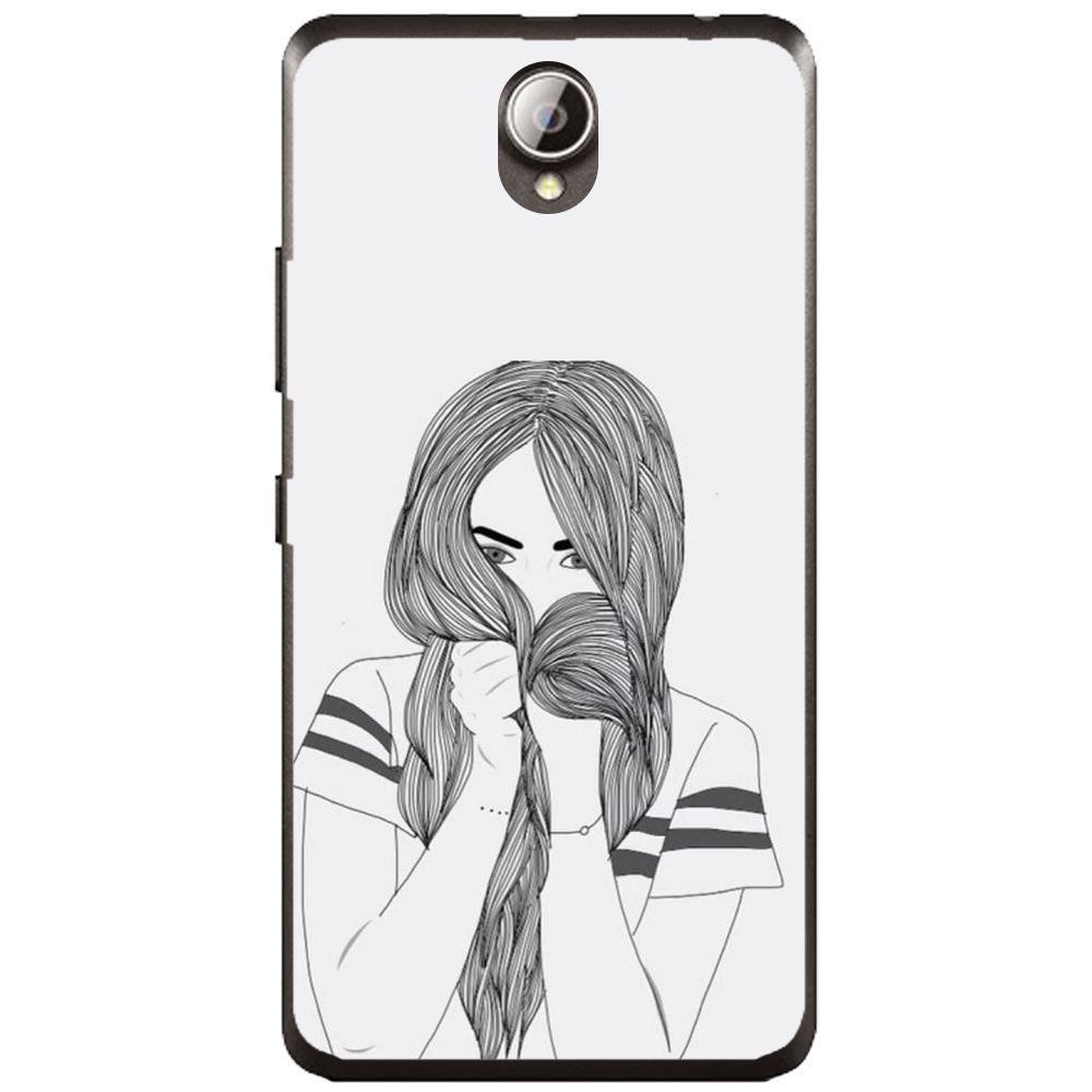 1000x1000 Etui Tumblr Shy Girl Drawing Do Lenovo