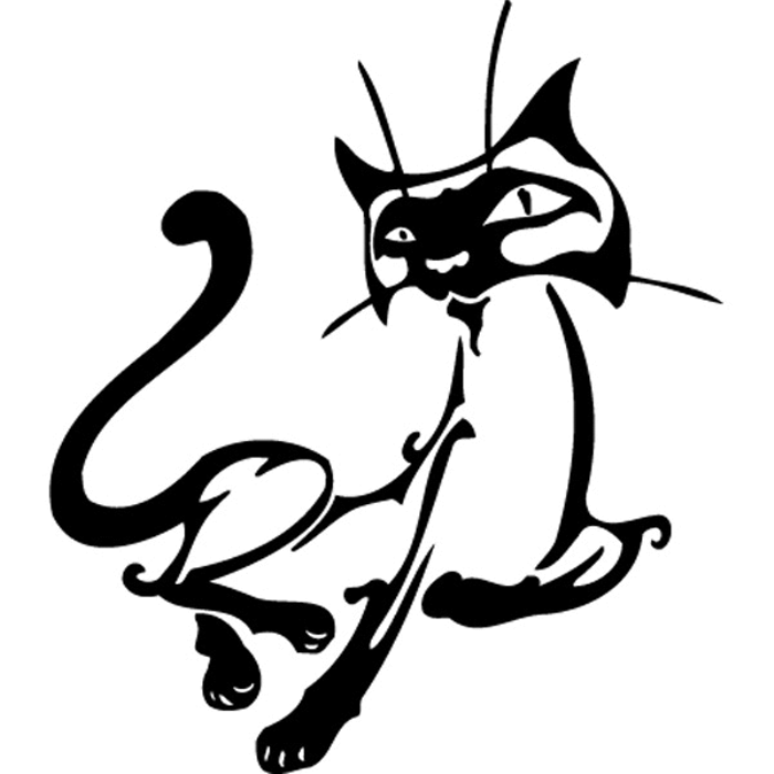 700x700 Kitten, Drawing, Cat, Transparent Png Image Clipart Free Download