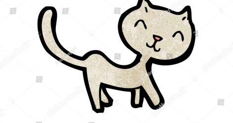 471x250 Siamese Cat Cartoon Drawing Grumpy A Step Tabby Black And White