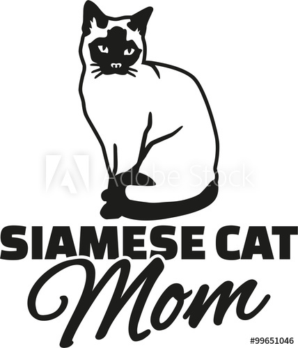 428x500 Siamese Cat Mom