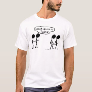 307x307 Siamese Twins T Shirts Shirt Designs Zazzle Ca