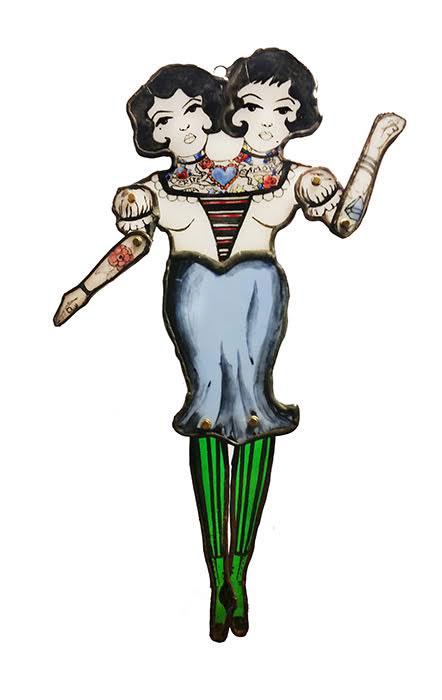 442x700 genevieve geer siamese twin circus posterus