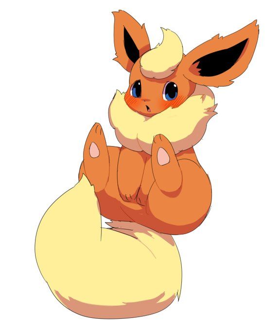 574x680 On Flareon Pikachu, Drawings