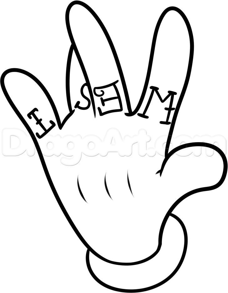 729x936 How To Draw West Side, Step