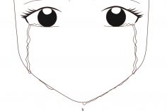 236x157 How To Draw A Anime Face From The Side An View Easy Style