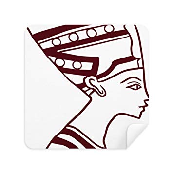 355x355 Egypt Abstract Totem Side Portrait Fresco Glasses