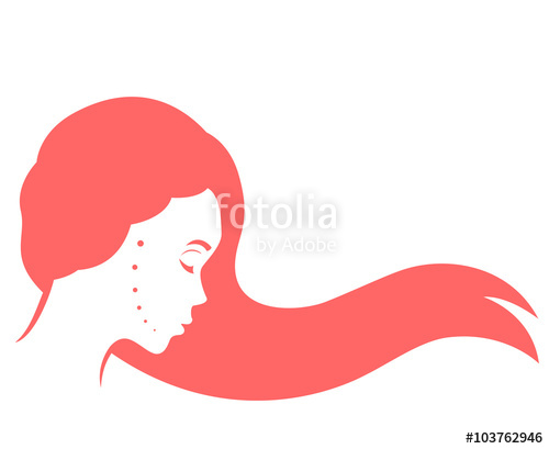 Side Profile Face Woman Drawing | Free download on ClipArtMag