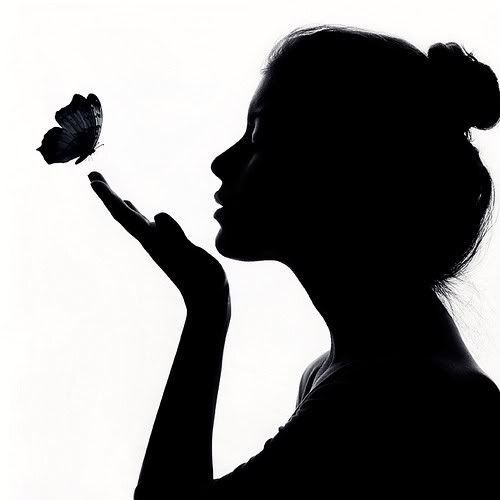 500x500 Side Profile Face Woman Silhouette