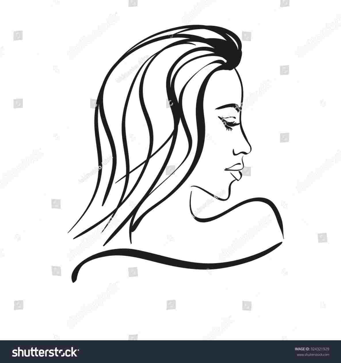 1185x1262 Side View Drawg Human Head From Rhyoutubecom Speed Of A Woman