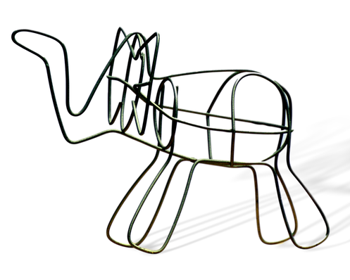 497x398 Small Elephant Topiary