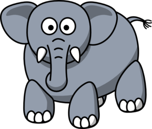 298x252 Collection Of Free Elephants Clipart Front Amusement Clipart
