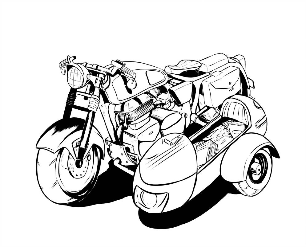 994x804 triumph with sidecar