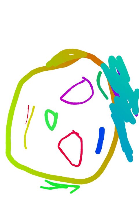 480x708 Our Little Princesses Hannah's First Drawing