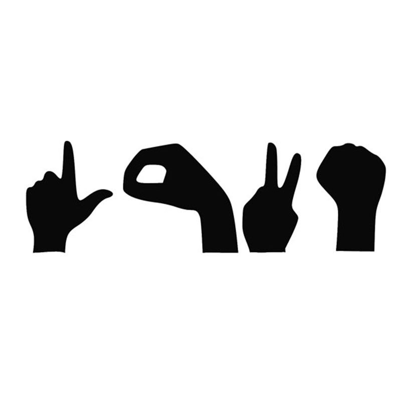 800x800 Silhouette Sign Language