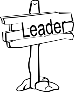 240x299 Leader Signpost Clip Art