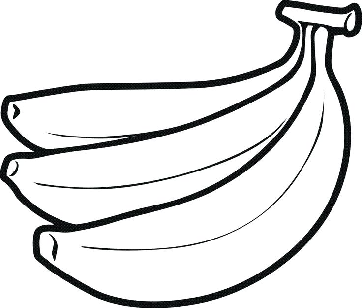 736x625 How To Draw Banana How To Draw A Banana How To Draw Bananas