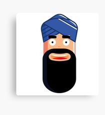 210x230 Sikh Drawing Canvas Prints Redbubble