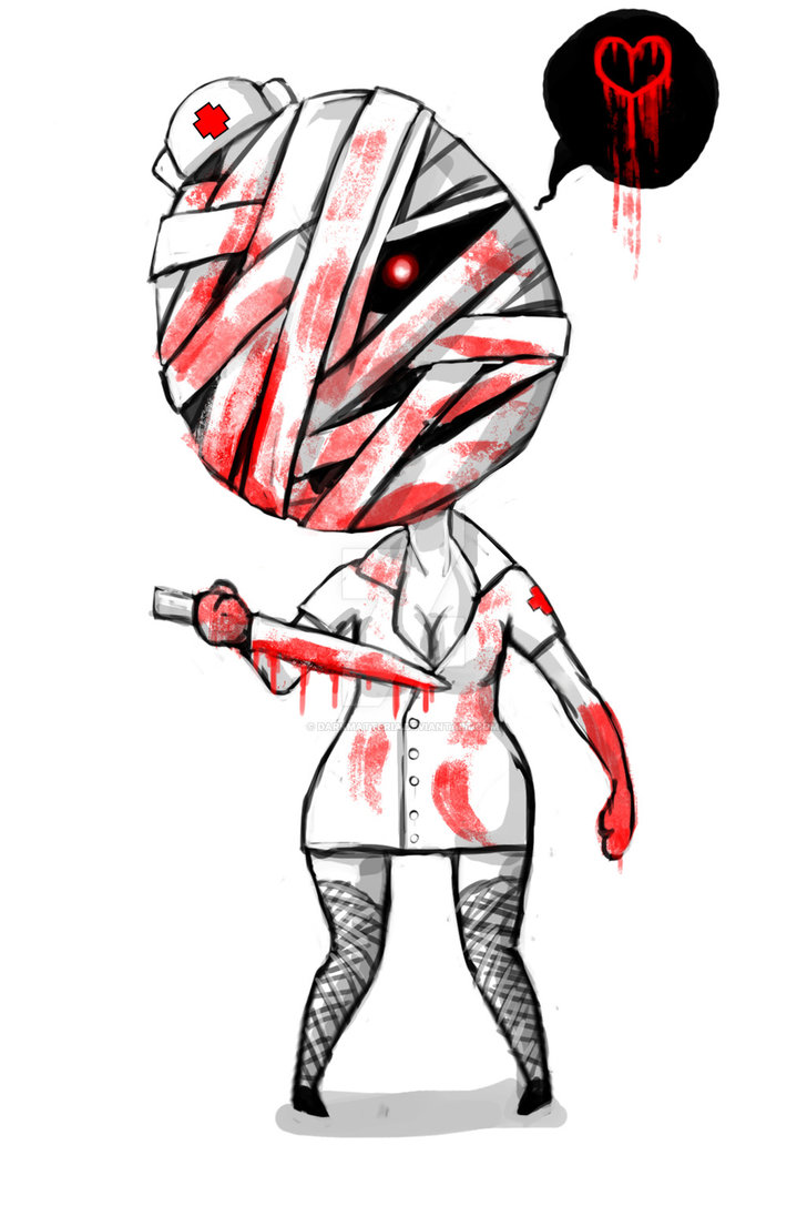 728x1096 Mini Silent Hill Nurse