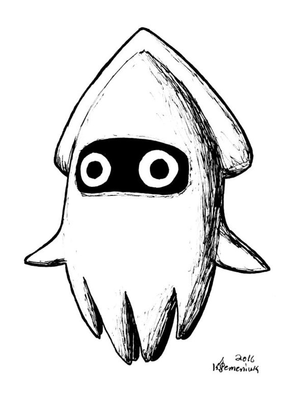 575x800 Video Game Character Drawings Fine Art America