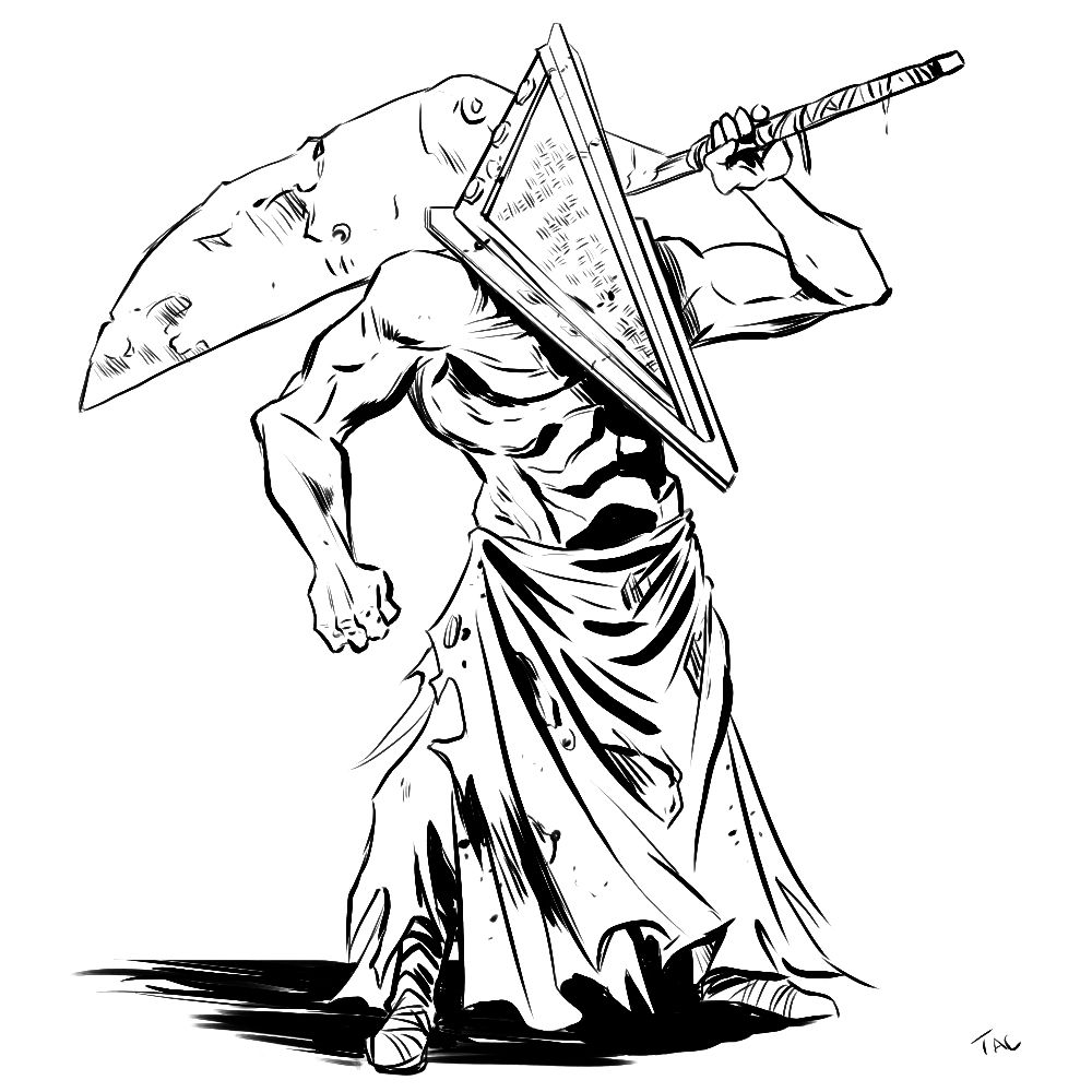 1000x1000 First Steemit Post Inktober Drawings Steemit