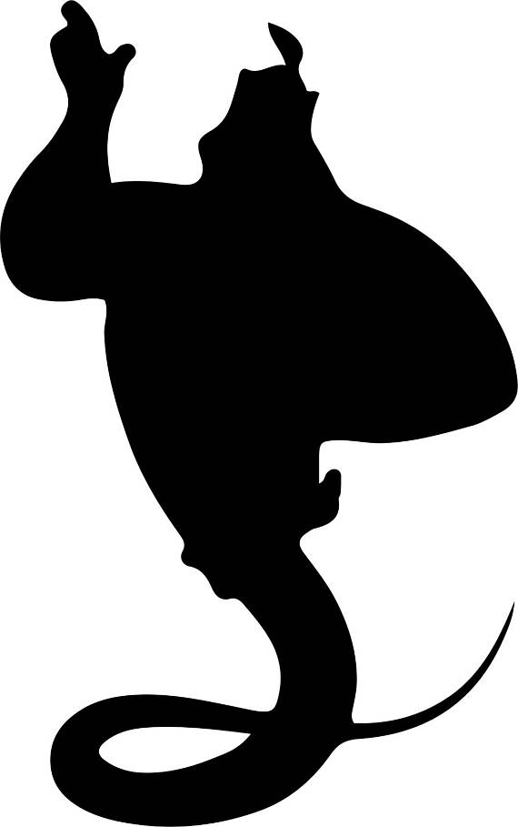570x909 Collection Of 'aladdin Silhouette' Download More Than Images