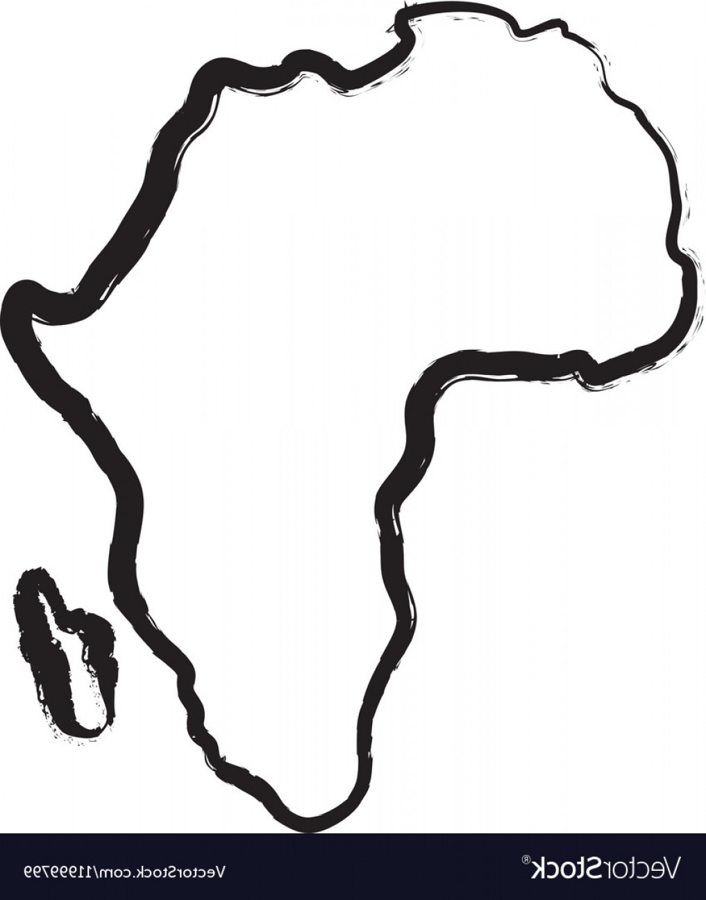 1017x1296 Enjoyable Ideas Africa Map Silhouette Royalty Free Vector Image