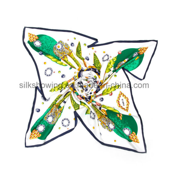 550x550 China Your Own Design Silk Fabric Digital Printed Scarves