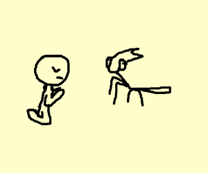 300x250 Praying Mantis Eating A Silkworm