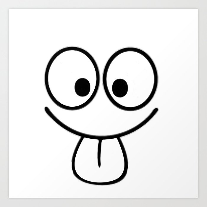 Silly Face Drawing | Free download on ClipArtMag